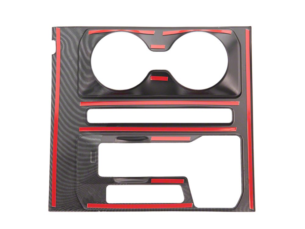 RedRock Center Console Trim; Carbon Fiber (21-25 F-150)