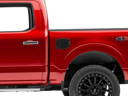 RedRock Fuel Door Cover; Carbon Fiber (21-25 F-150)