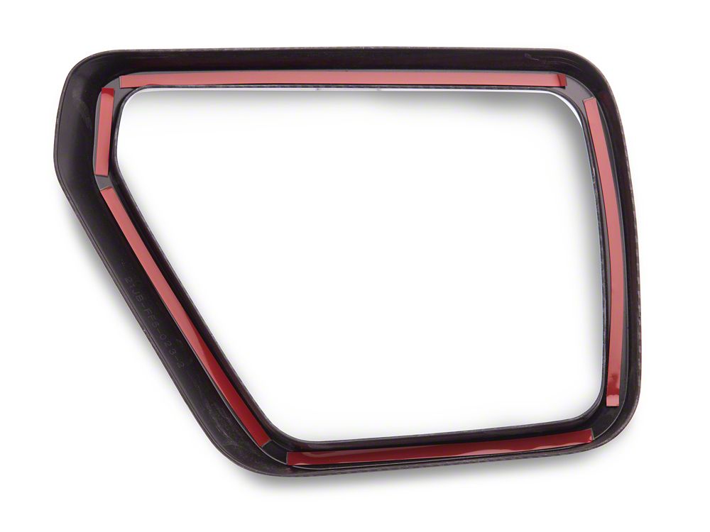 RedRock Side Mirror Trim; Carbon Fiber (21-25 F-150)