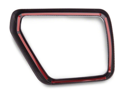 RedRock Side Mirror Trim; Carbon Fiber (21-25 F-150)