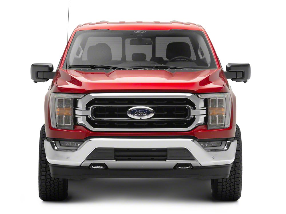 RedRock Side View Mirror Trim; Carbon Fiber (21-25 F-150)