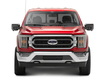 RedRock Side View Mirror Trim; Carbon Fiber (21-25 F-150)