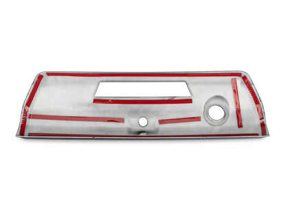 RedRock Tailgate Handle Cover; Carbon Fiber (21-25 F-150 w/ Power Fold-Down Tailgate)