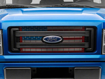 RedRock Grille Insert; Old Glory (09-14 F-150, Excluding Raptor)