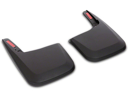 RedRock Molded Mud Guards; Front and Rear (15-20 F-150 w/o OE Fender Flares)