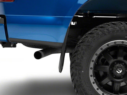 RedRock Molded Mud Guards; Front and Rear (15-20 F-150 w/o OE Fender Flares)
