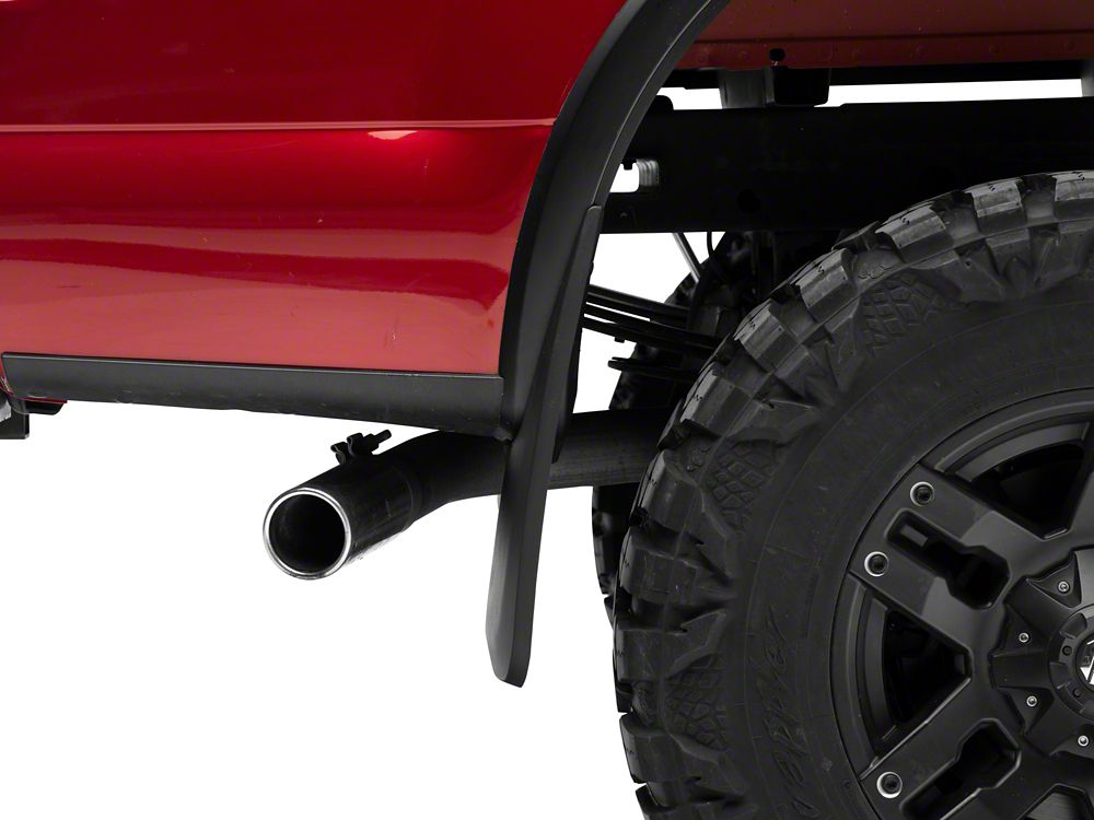 RedRock Molded Mud Guards; Front and Rear (15-20 F-150 w/ OE Fender Flares)