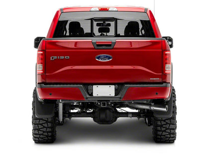 RedRock Molded Mud Guards; Front and Rear (15-20 F-150 w/ OE Fender Flares)