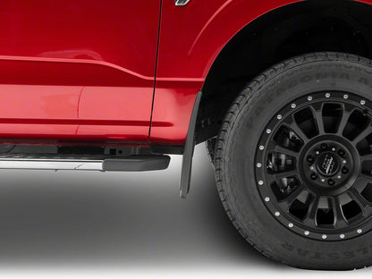 RedRock Molded Mud Guards; Front and Rear (21-25 F-150, Excluding Raptor)