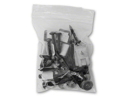 RedRock Molded Mud Guards; Front and Rear (21-25 F-150, Excluding Raptor)
