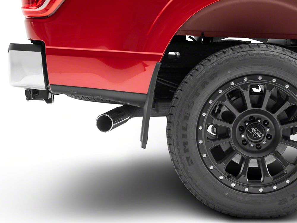 RedRock Molded Mud Guards; Front and Rear (21-25 F-150, Excluding Raptor)
