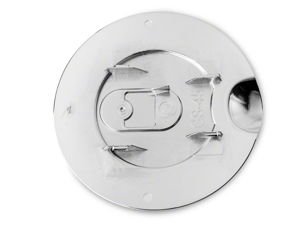 RedRock Fuel Door Cover; Chrome (15-20 F-150, Excluding Diesel)