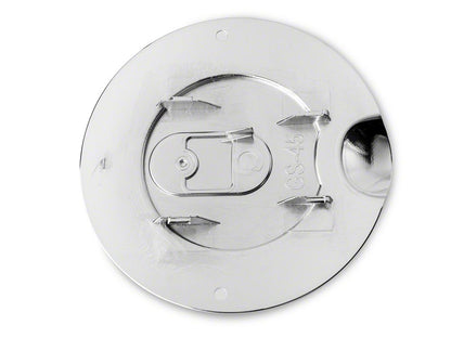 RedRock Fuel Door Cover; Chrome (15-20 F-150, Excluding Diesel)