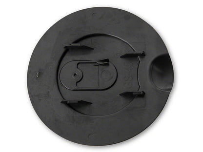 RedRock Fuel Door Cover; Matte Black (15-20 F-150, Excluding Diesel)
