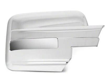RedRock Full Mirror Covers; Chrome (09-14 F-150)