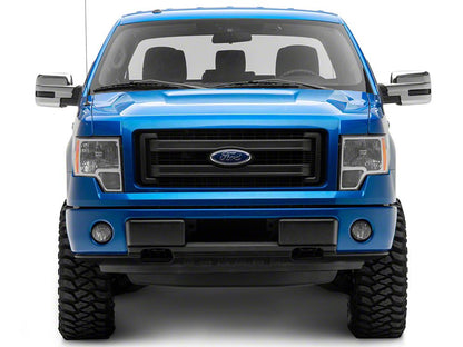 RedRock Full Mirror Covers; Chrome (09-14 F-150)