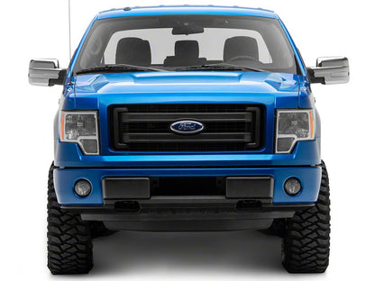 RedRock Full Mirror Covers; Chrome (09-14 F-150)