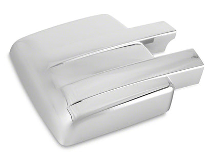 RedRock Full Towing Mirror Covers; Chrome (09-14 F-150)