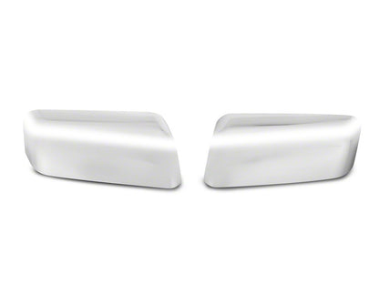 RedRock Top Half Mirror Covers; Chrome (04-08 F-150)