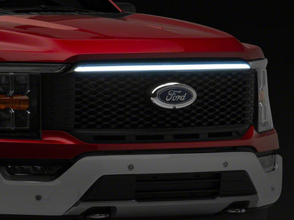RedRock Upper Replacement Grille with DRL (21-23 F-150, Excluding Raptor & Tremor)
