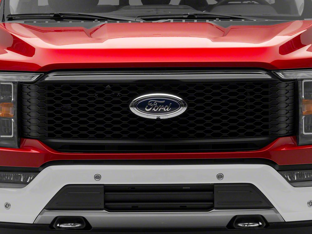 RedRock Upper Replacement Grille with DRL (21-23 F-150, Excluding Raptor & Tremor)