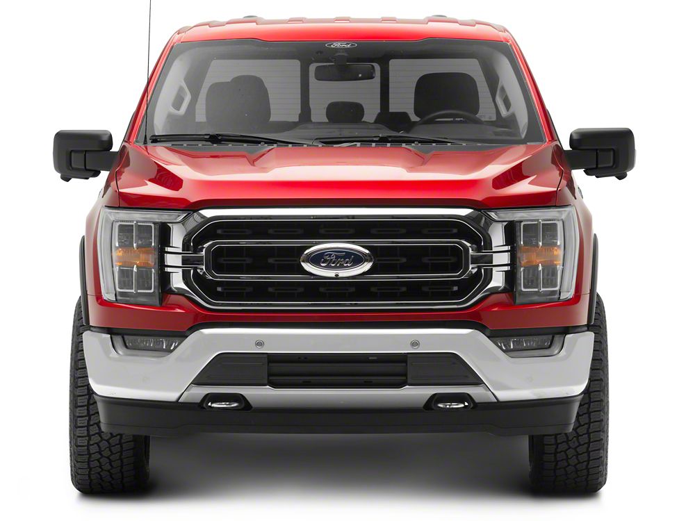 RedRock OE Style Fender Flares; Black (21-25 F-150 w/o Mud Guards, Excluding Raptor)