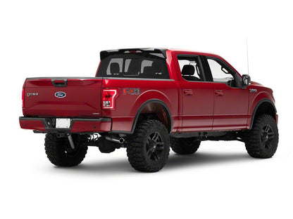RedRock Roof Spoiler; Matte Black (15-20 F-150)