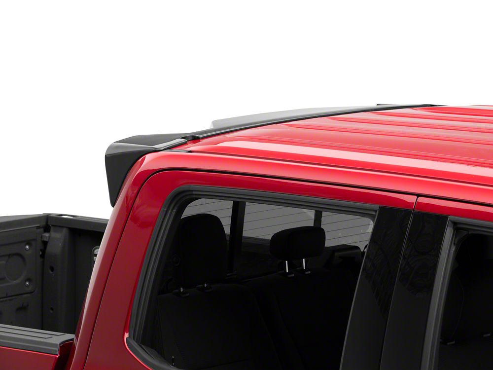 RedRock Roof Spoiler; Gloss Black (15-20 F-150)