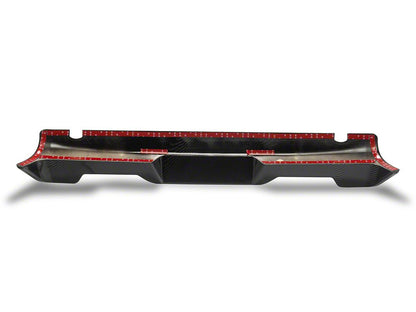 RedRock Roof Spoiler; Carbon Fiber Design (15-20 F-150)