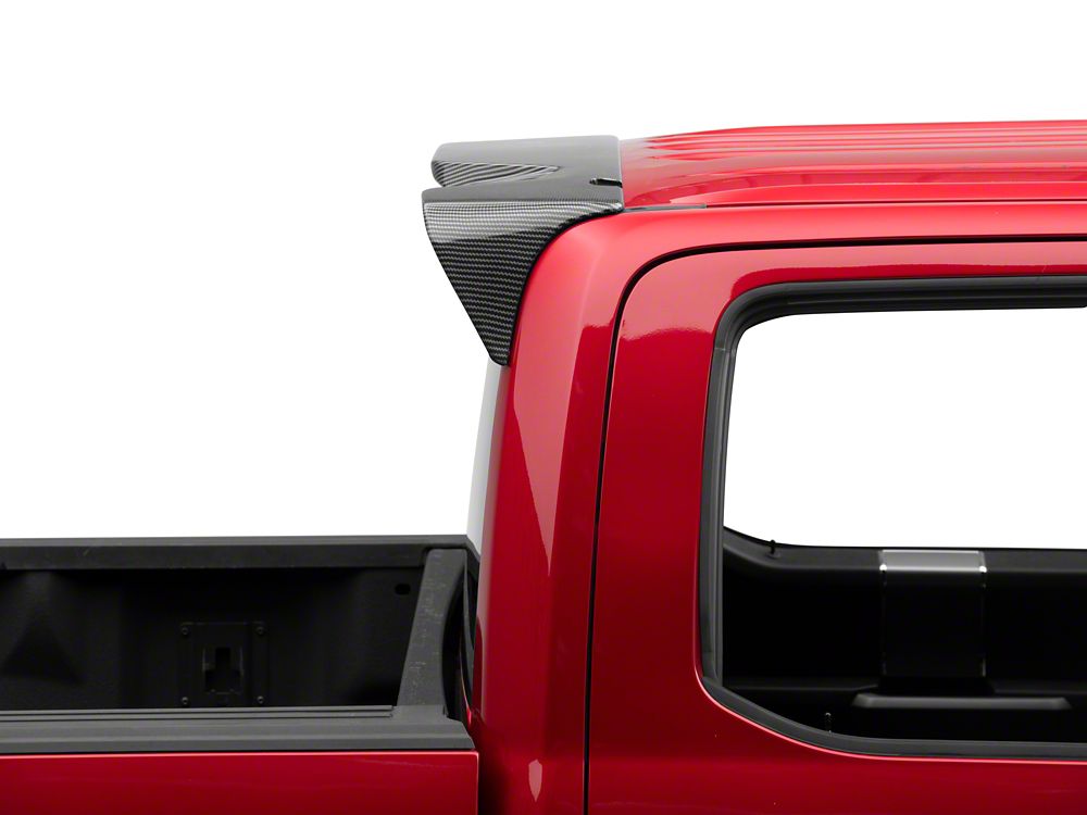 RedRock Roof Spoiler; Carbon Fiber Design (15-20 F-150)
