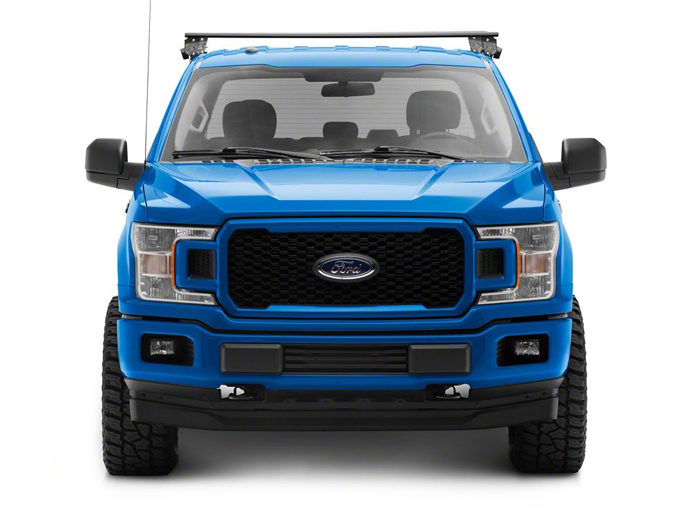 RedRock Cross Bar Roof Rack; Black; 60-Inch (15-20 F-150)