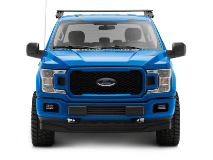 RedRock Cross Bar Roof Rack; Black; 60-Inch (15-20 F-150)