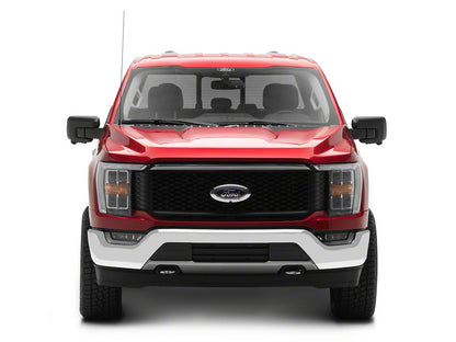 RedRock Baja Style Upper Replacement Grille with LED Light Bar and Emblem Surround (21-23 F-150, Excluding Raptor & Tremor)
