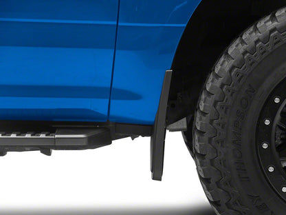 RedRock Molded Mud Guards; Front and Rear (15-20 F-150 w/o OE Fender Flares)