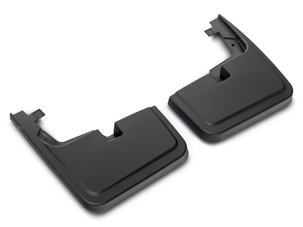 RedRock Molded Mud Guards; Front and Rear (15-20 F-150 w/o OE Fender Flares)