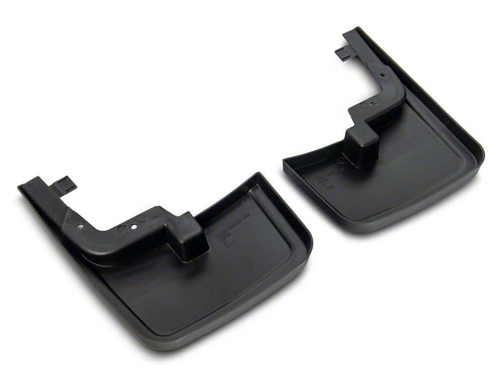 RedRock Molded Mud Guards; Front and Rear (15-20 F-150 w/o OE Fender Flares)