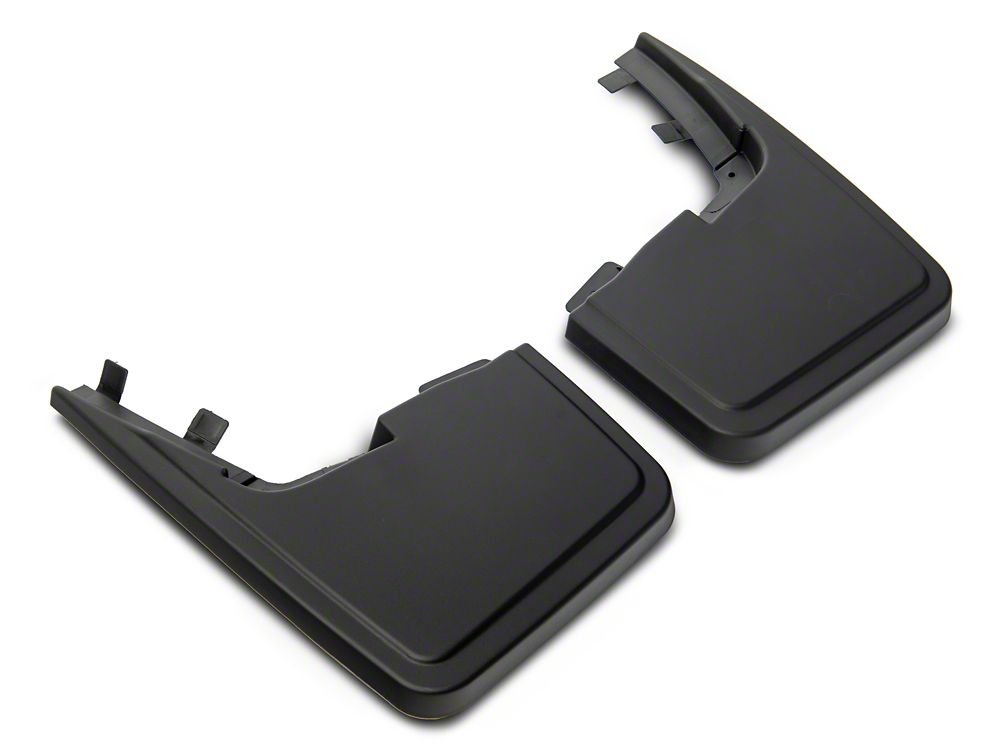 RedRock Molded Mud Guards; Front and Rear (15-20 F-150 w/o OE Fender Flares)