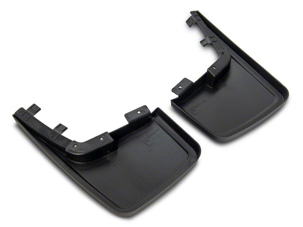 RedRock Molded Mud Guards; Front and Rear (15-20 F-150 w/o OE Fender Flares)