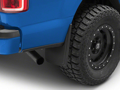 RedRock Molded Mud Guards; Front and Rear (15-20 F-150 w/o OE Fender Flares)
