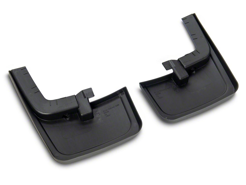 RedRock Molded Mud Guards; Front and Rear (15-20 F-150 w/ OE Fender Flares, Excluding Raptor)
