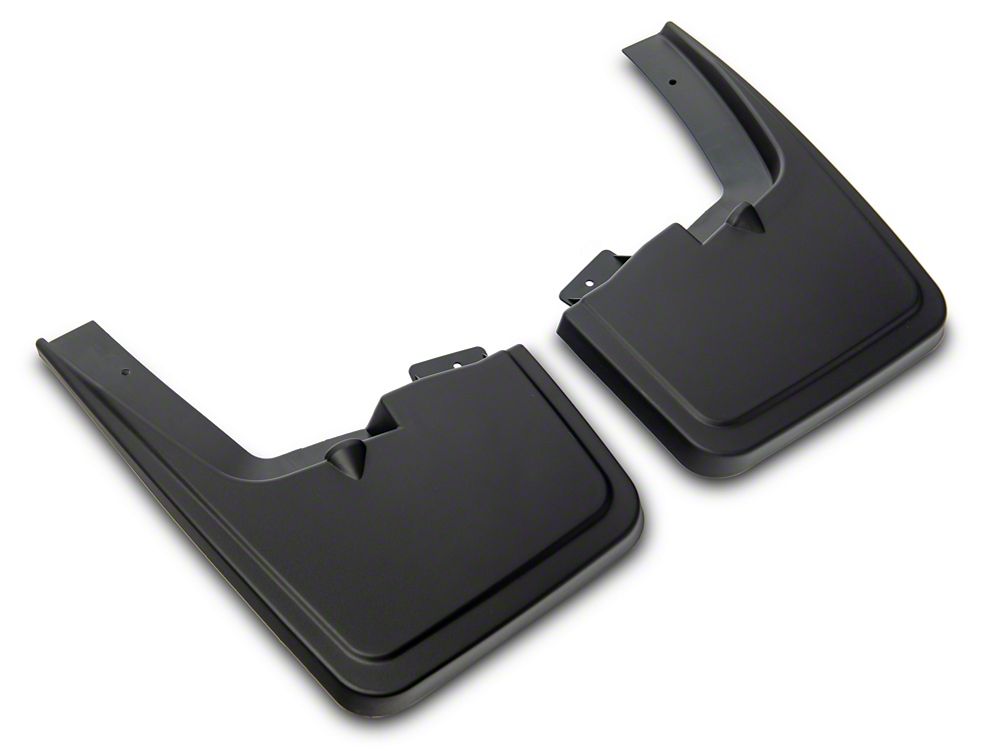 RedRock Molded Mud Guards; Front and Rear (15-20 F-150 w/ OE Fender Flares, Excluding Raptor)
