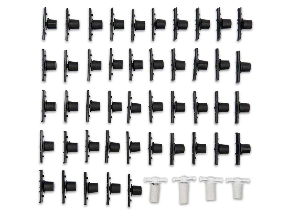 RedRock Replacement Fender Flare Hardware Kit for T541438 Only (09-14 F-150 Styleside w/ OE Fender Flares)