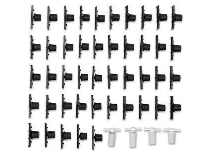 RedRock Replacement Fender Flare Hardware Kit for T541438 Only (09-14 F-150 Styleside w/ OE Fender Flares)