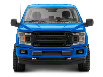 RedRock Armor Upper Replacement Grille with LED Off-Road Lighting (18-20 F-150, Excluding Raptor)
