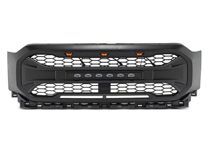 RedRock Armor Upper Replacement Grille with LED Off-Road Lighting (21-23 F-150, Excluding Raptor)