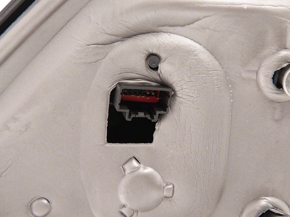RedRock OE Style Powered Heated Mirror with Amber LED Turn Signal; Driver Side (07-14 F-150)