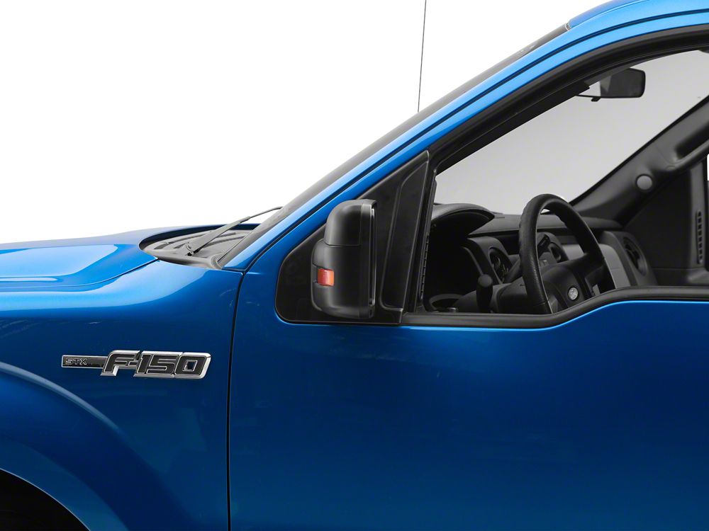 RedRock OE Style Powered Heated Mirror with Amber LED Turn Signal; Driver Side (07-14 F-150)
