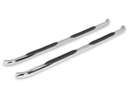 RedRock 3-Inch Side Step Bars; Stainless Steel (15-25 F-150 SuperCab)