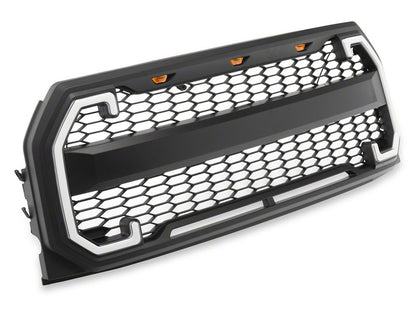 RedRock Mesh Upper Replacement Grille with LED Turn Signals and DRL (15-17 F-150, Excluding Raptor)