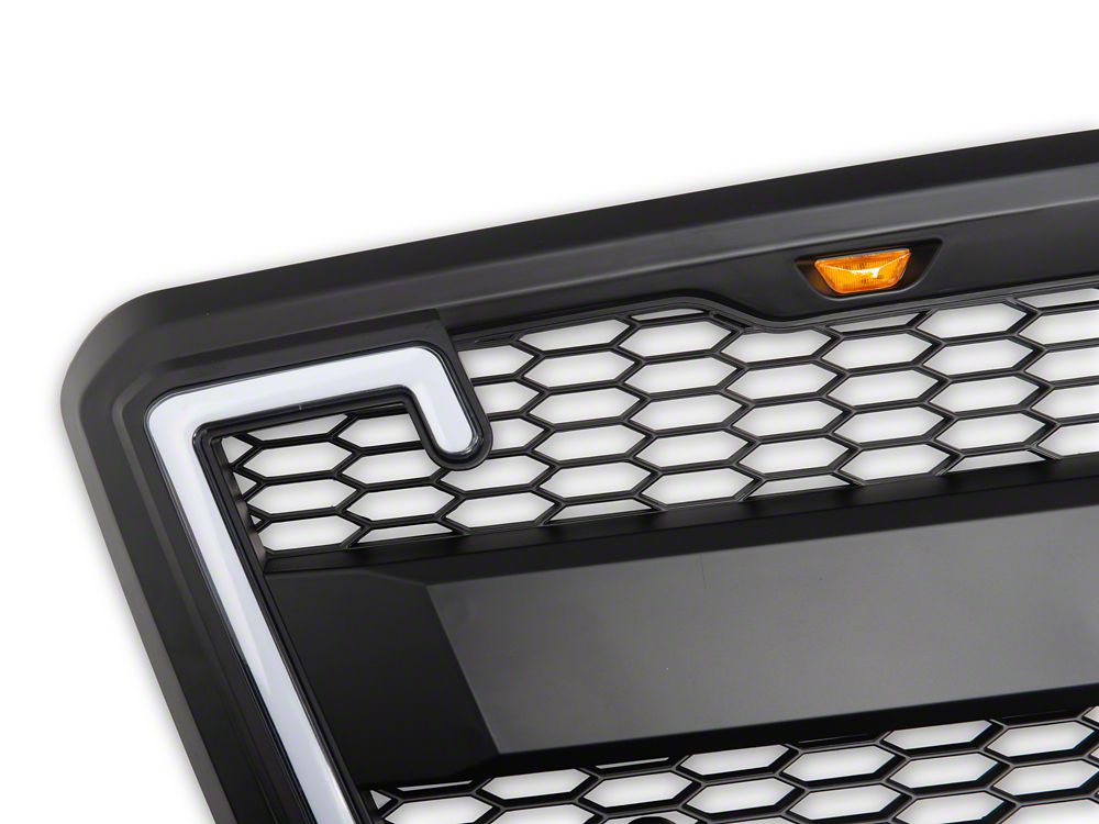 RedRock Baja Upper Replacement Grille with LED DRL and Sequential Turn Signals (04-08 F-150)